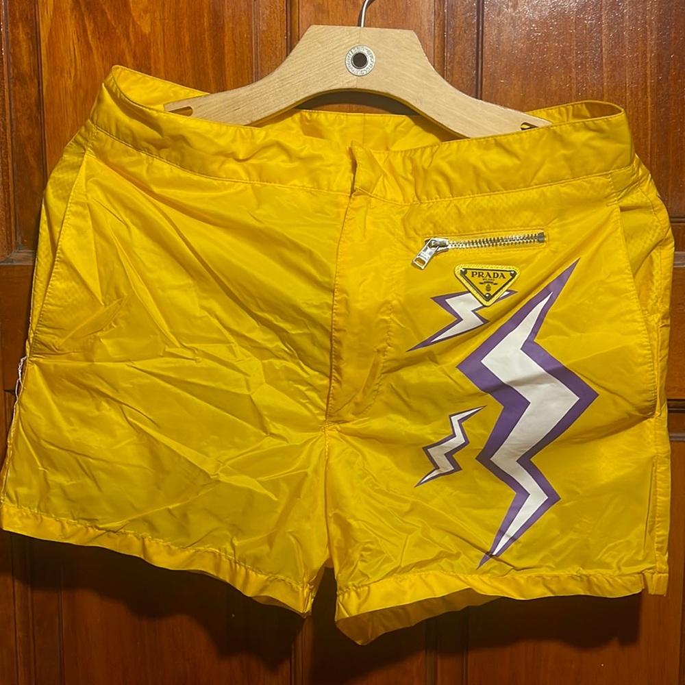 Prada men's swim trunks